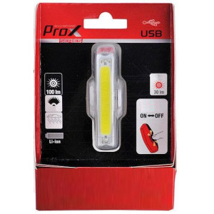 Передняя лампа ProX LINE F COB 100Lm USB