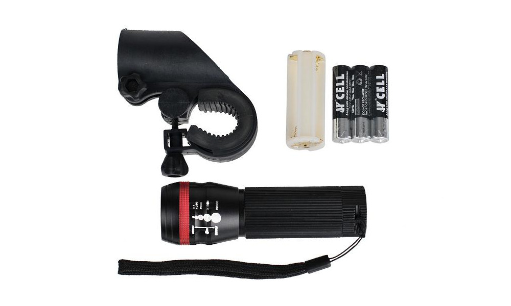 Передняя лампа ProX Torch CREE T6 500lm AAA - 1