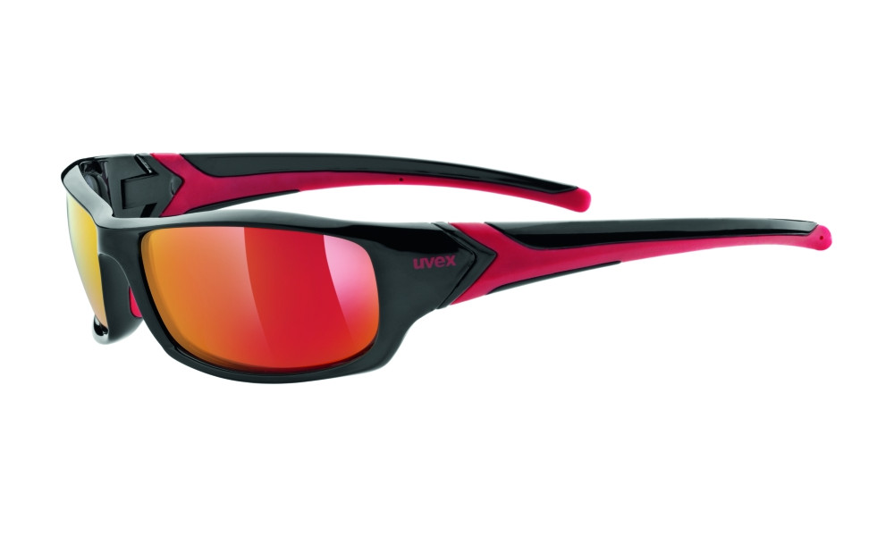 Glasses Uvex Sportstyle 211 black red 