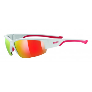 Glasses Uvex Sportstyle 215 white mat red