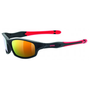 Glasses Uvex Sportstyle 507 black mat red