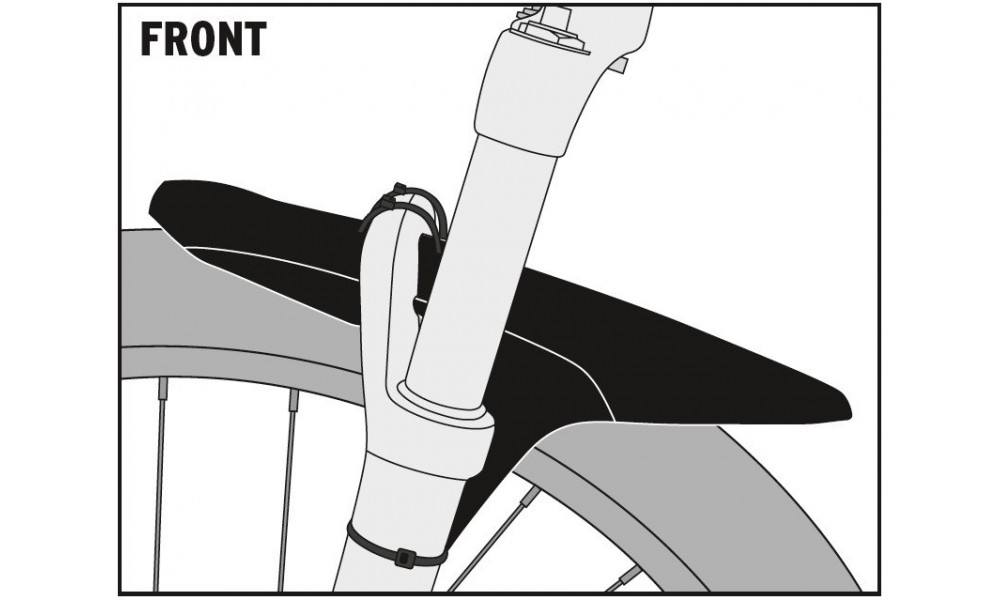 Крыло переднее 28-29 SKS Flap Guard - 4