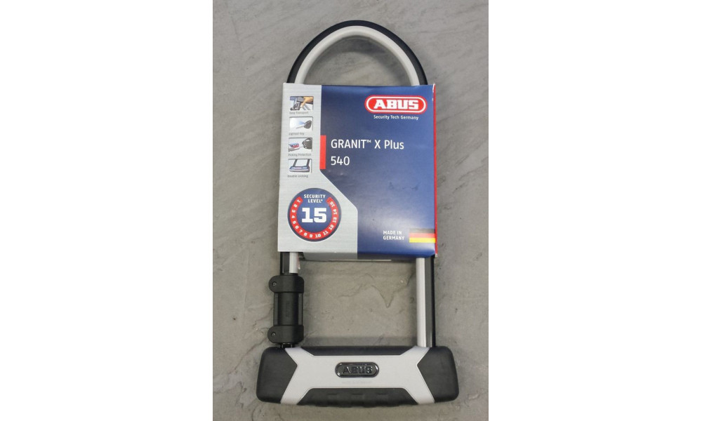 Lock Abus U-Lock Granit X-Plus 540/160HB300+EaZy KF - 1