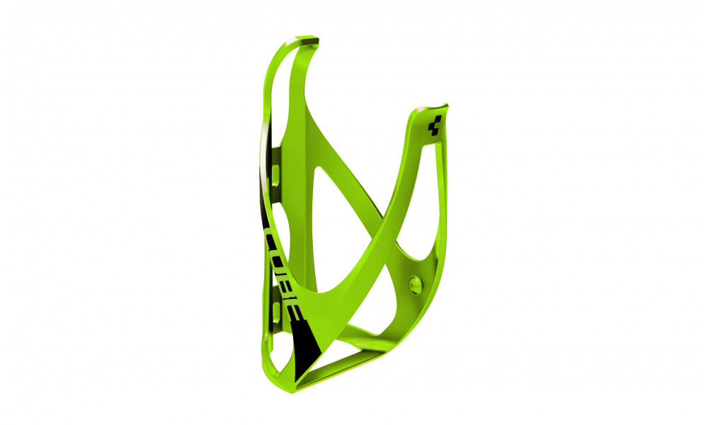 Bottle cage Cube HPP matt classic green“n“black 