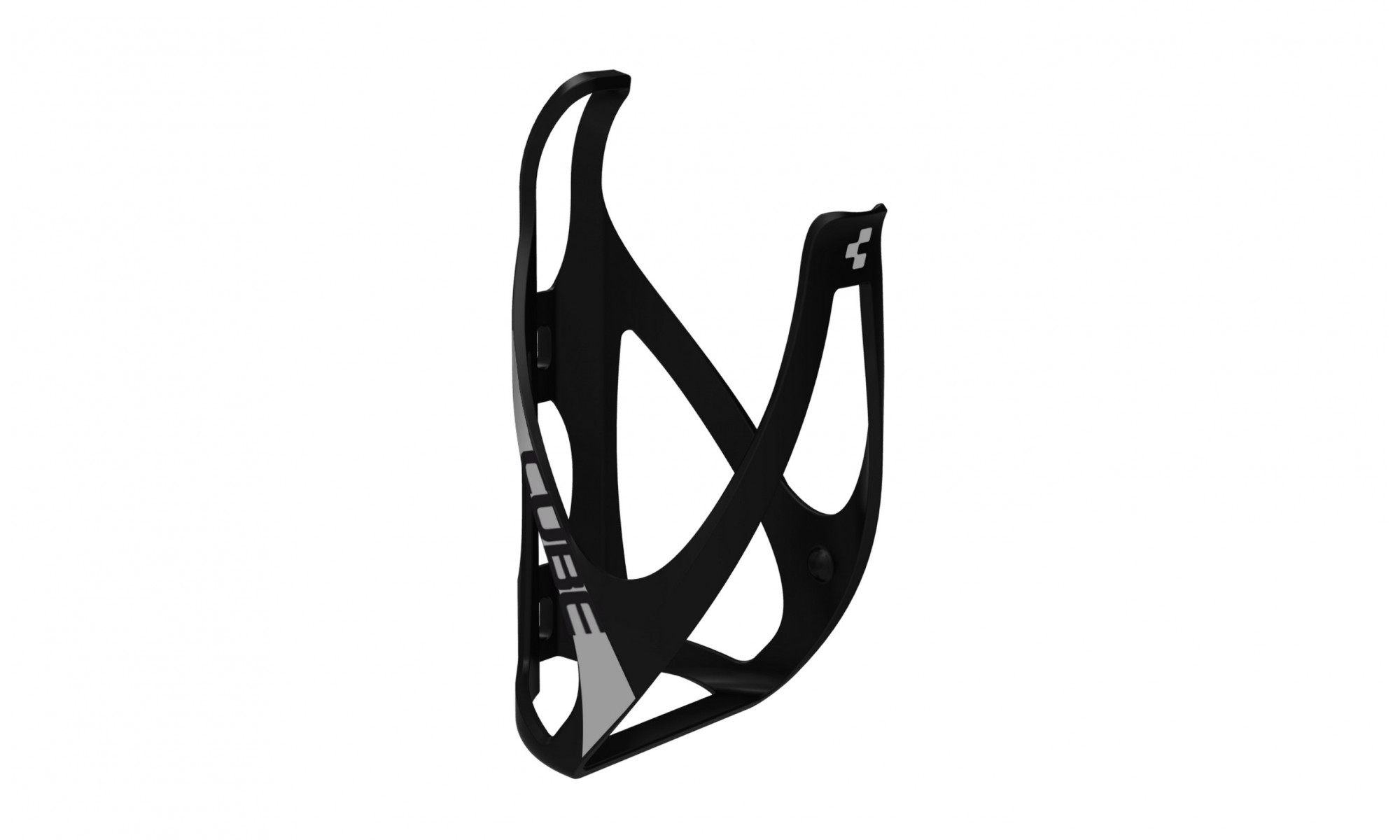 Bottle cage Cube HPP matt black“n“grey 