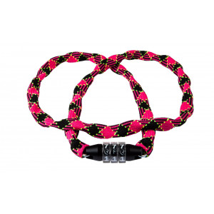 Замок RFR CMPT chain combination 1200mm neon pink?n?black