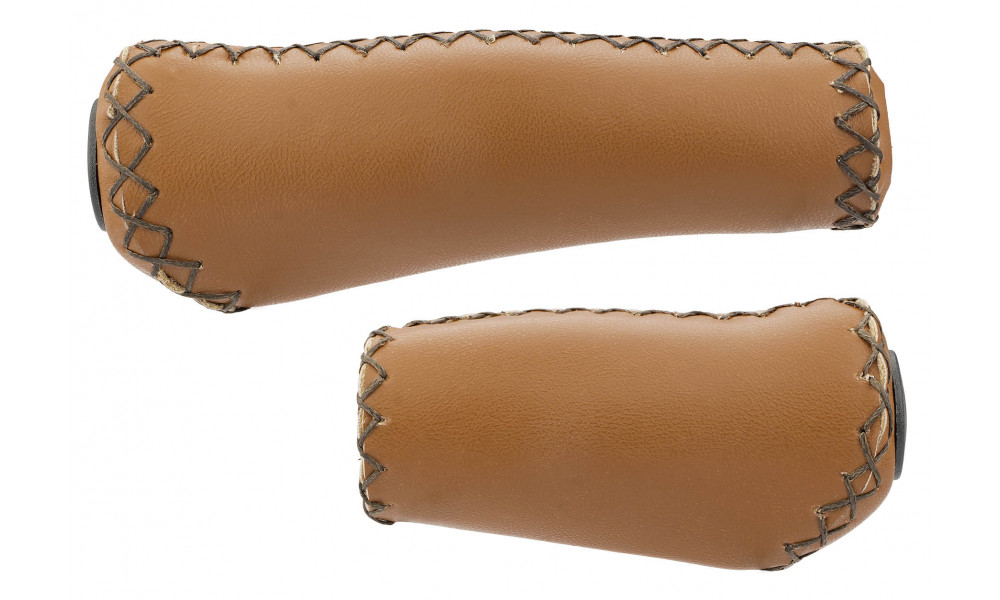 Grips Azimut Ergo Leather 130+92mm brown (1020) - 2