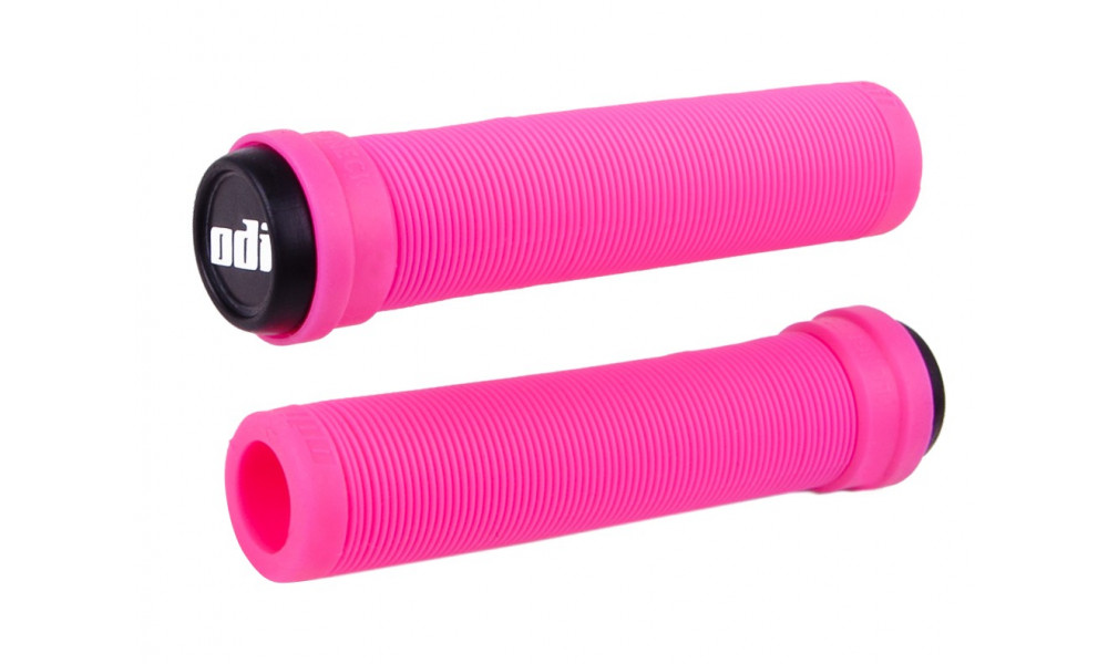 Grips ODI Soft Longneck BMX Flangless 134mm Pink 