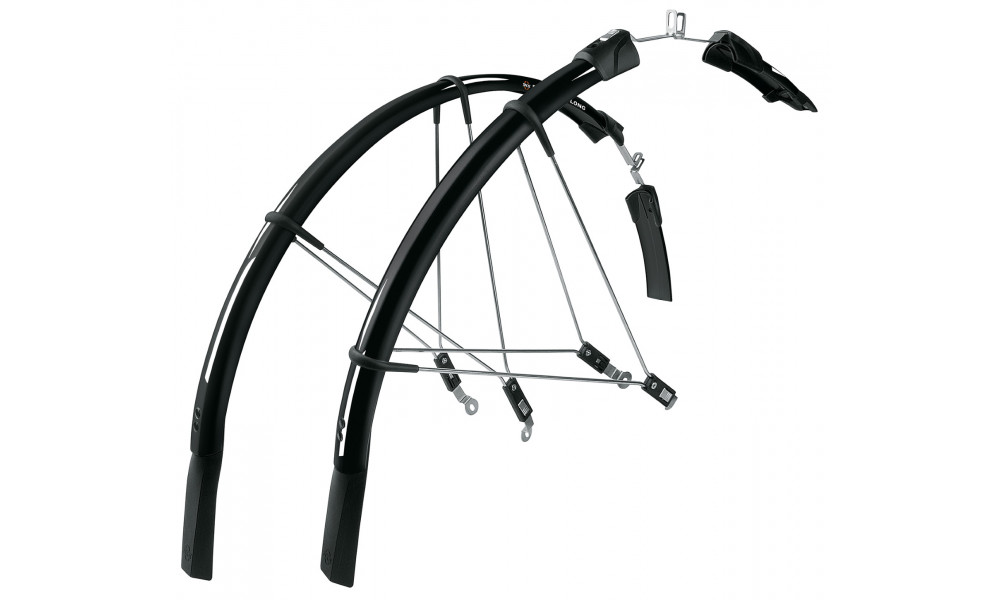 Mudguards set 28 SKS Raceblade Long 35mm black - 1