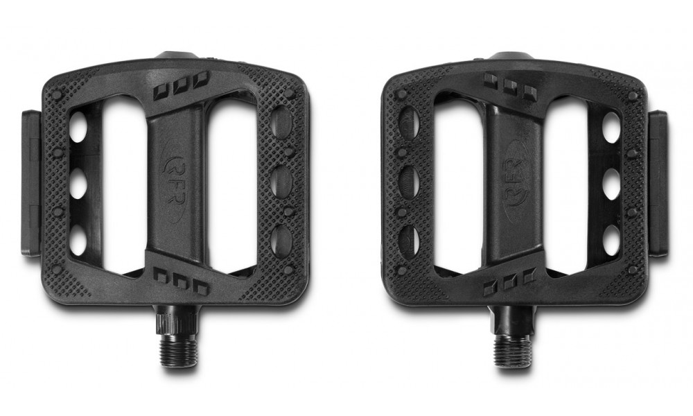 Pedals RFR Flat HQP CMPT plastic black 