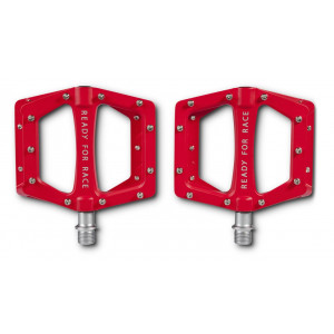 Pedals RFR Flat RACE Alu red