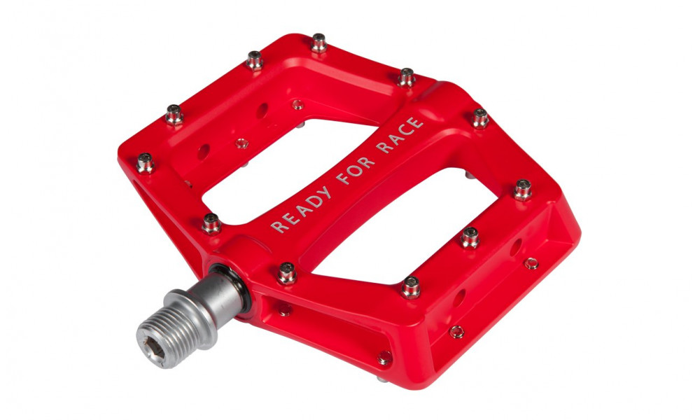 Pedals RFR Flat RACE Alu red - 2