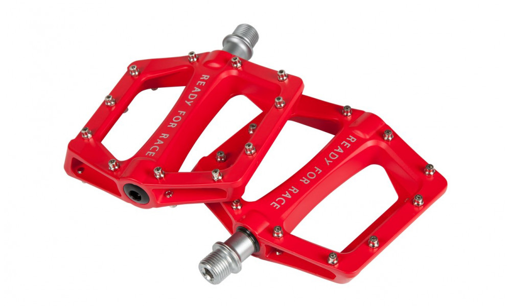 Pedals RFR Flat RACE Alu red - 3