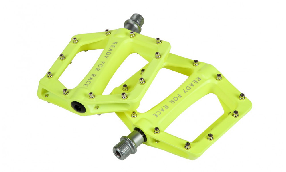 Педали RFR Flat RACE Alu neon yellow - 3