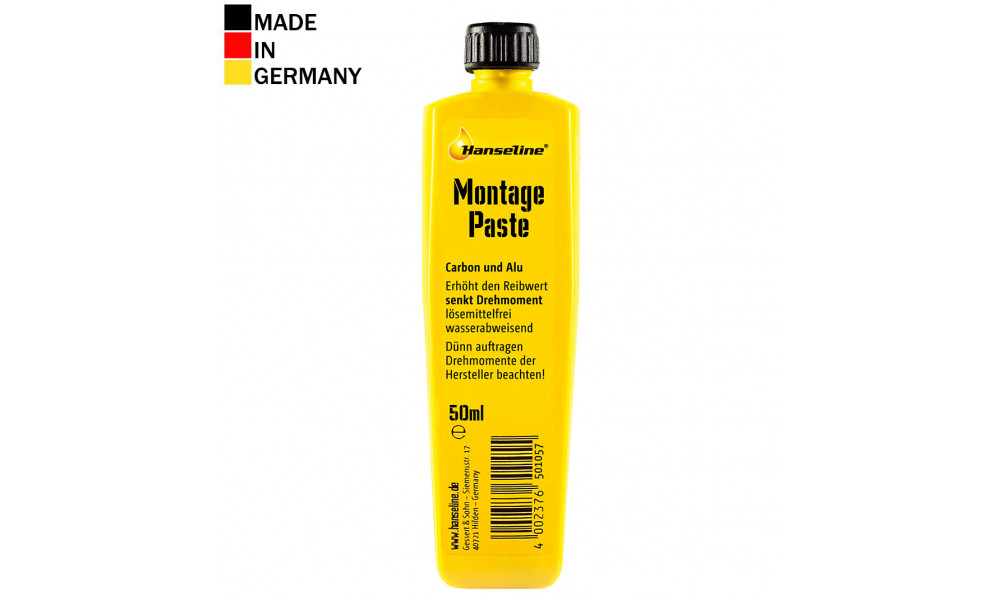 Монтажная паста Hanseline CMP for carbon and alu 50ml 