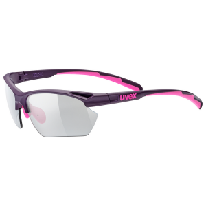 Glasses Uvex Sportstyle 802 variomatic small purple pink mat