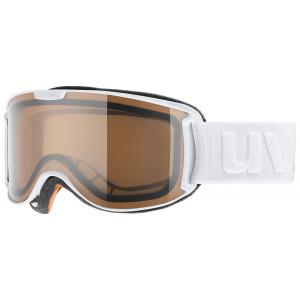 Skiing glasses Uvex Skyper pola white mat