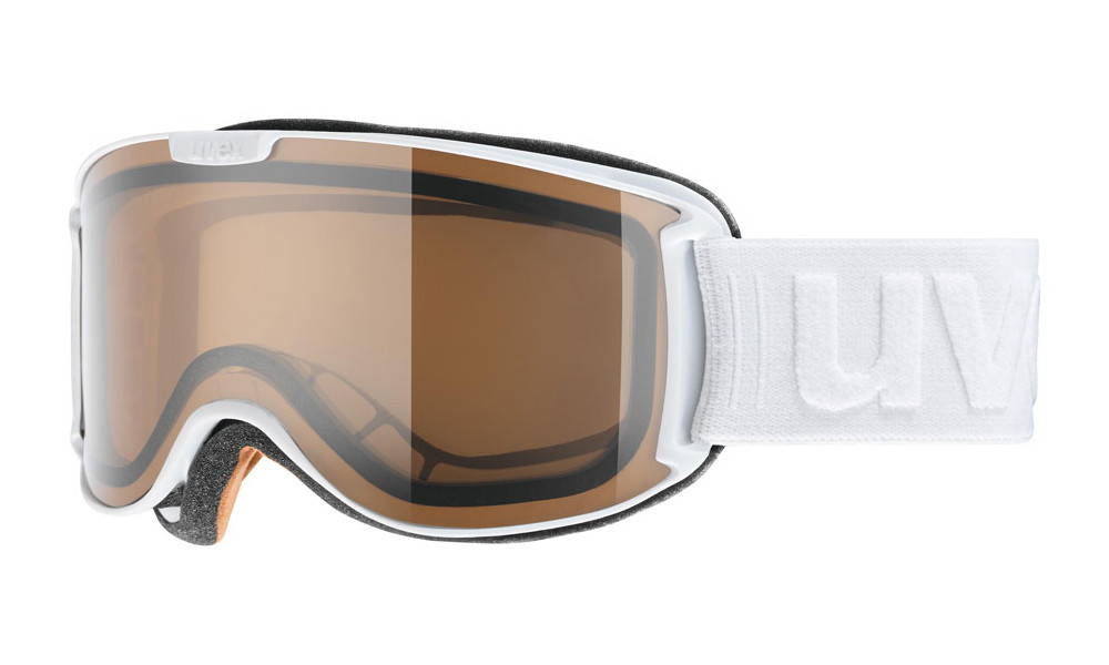 Skiing glasses Uvex Skyper pola white mat 
