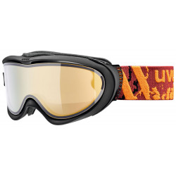 Skiing glasses Uvex Comanche TOP black mat / gold