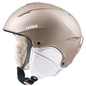 Skiing helmet Uvex Primo prosecco met mat