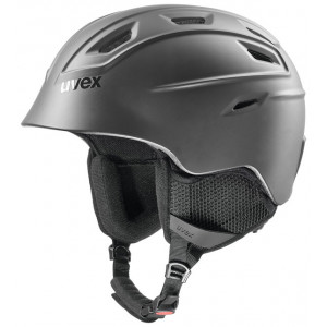 Skiing helmet Uvex Fierce black mat