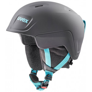 Skiing helmet Uvex Manic Pro black-petrol mat