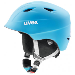 Skiing helmet Uvex Airwing 2 Pro liteblue-white mat