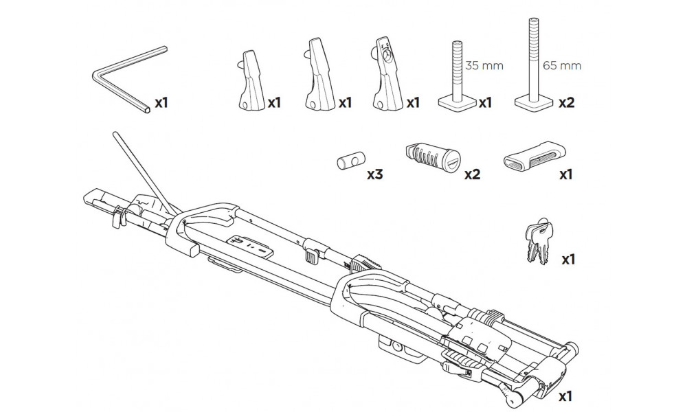 Крепления для велосипедов Thule UpRide 599 - 9