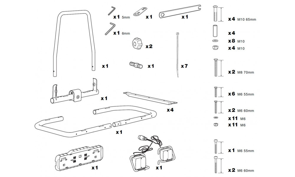 Крепления для груза Thule EasyBase 949 (7pin) - 3