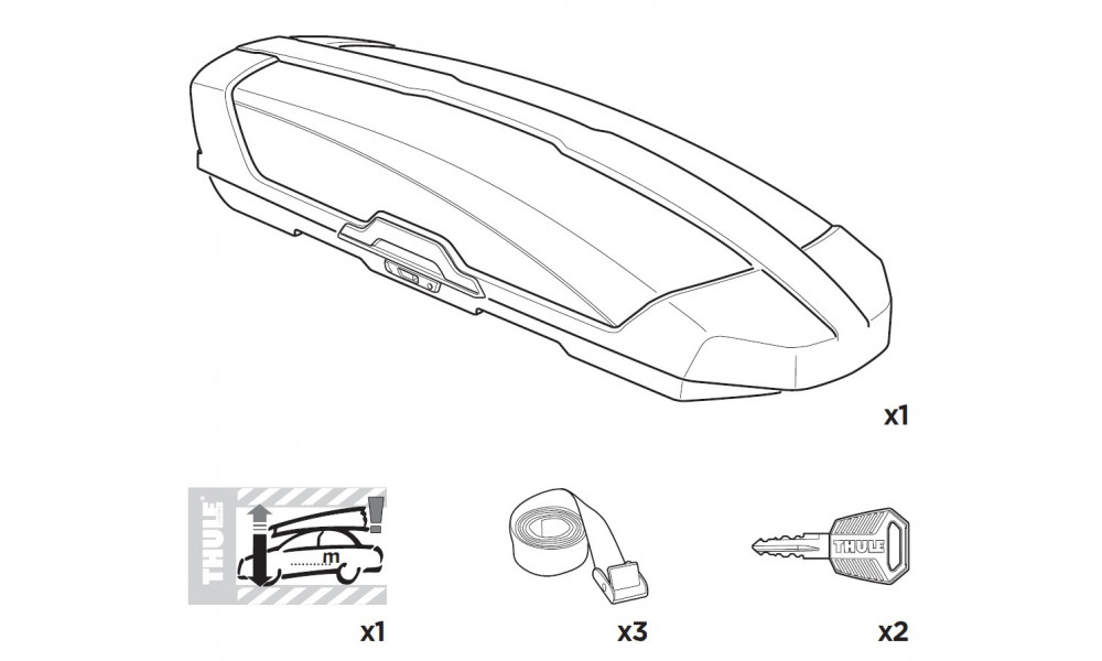 Грузовой бокс Thule Motion XT Alpine titan glossy - 8