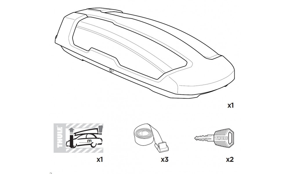 Грузовой бокс Thule Force XT S - 10