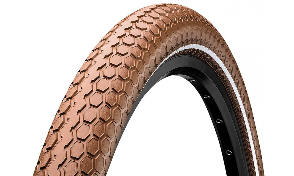 Tire 28" Continental RIDE Cruiser 55-622 brown Reflex 