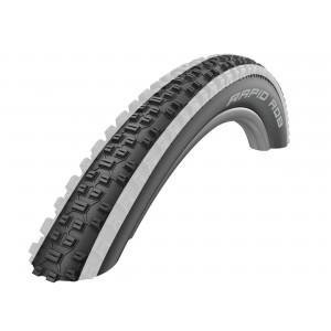Шина 26" Schwalbe Rapid Rob HS 425, Active Wired 57-559 / 26x2.25 White Stripes