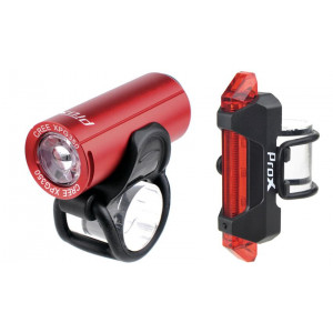 Комплект ламп ProX Pictor CREE 350Lm + 10Lm USB red