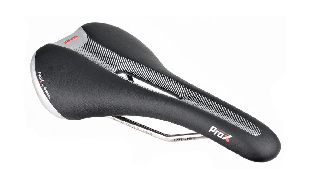 Седло Velo ProX VL-1741 Mars Zone Full Cut black-grey - 1