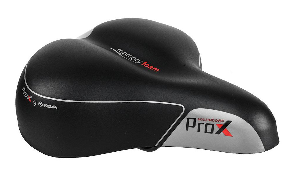 Saddle Velo ProX VL-6123E Elastomer D2 Zone Cut Memory foam - 1