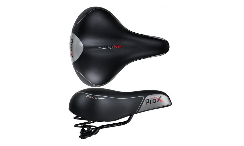 Saddle Velo ProX VL-6123E Elastomer D2 Zone Cut Memory foam - 2