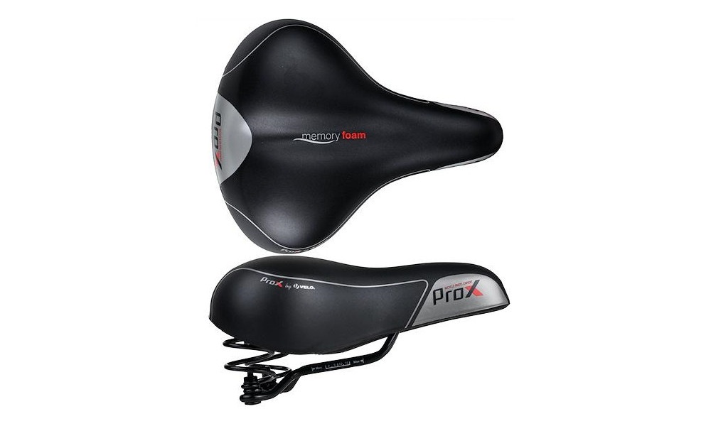 Saddle Velo ProX VL-6123S Springs D2 Zone Cut Memory foam - 2