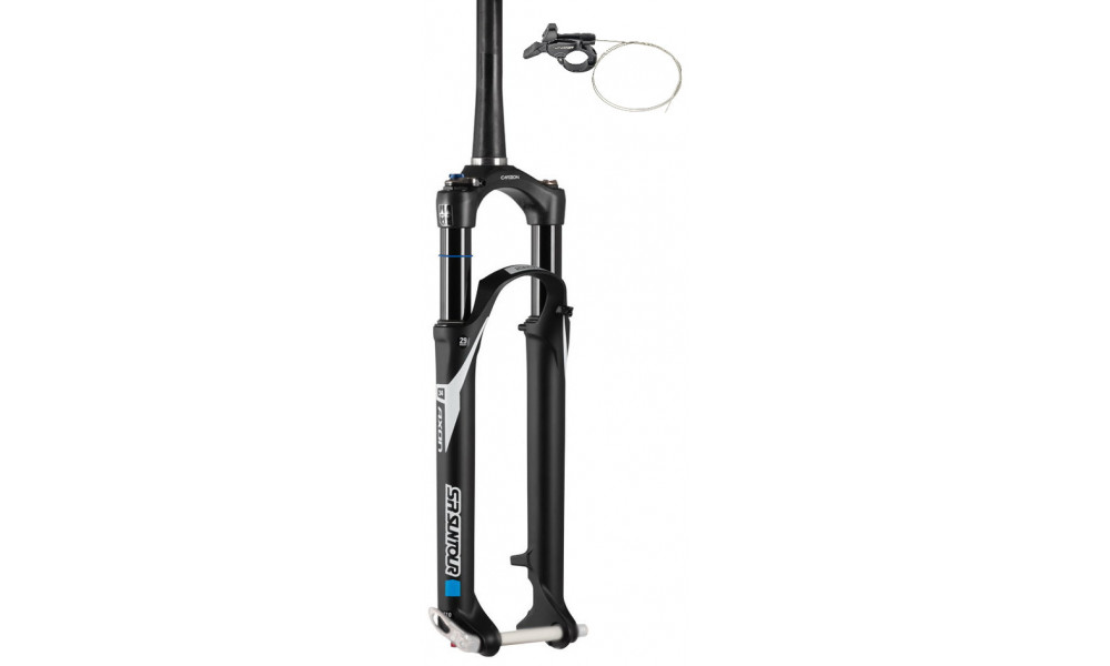 Вилка SR Suntour AXON 32 Werx RLRC PCS DS 29" 100mm Tapered 15TIx100mm carbon 