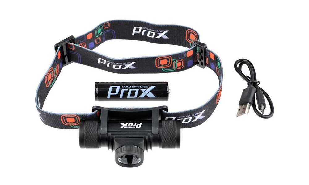 Передняя лампа ProX Aries CREE XP-G2 500Lm USB (headlamp) - 2