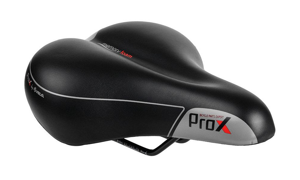 Седло Velo ProX VL-6104E Elastomer D2 Zone Cut Memory foam - 1