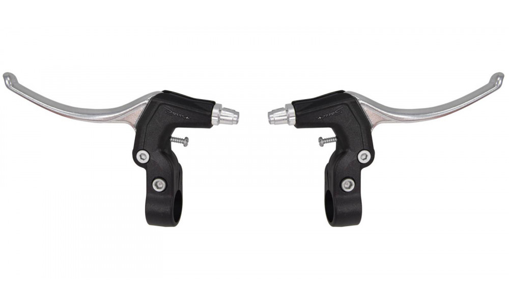 Brake levers Saccon Italy Simple 4-finger plastic/alu 