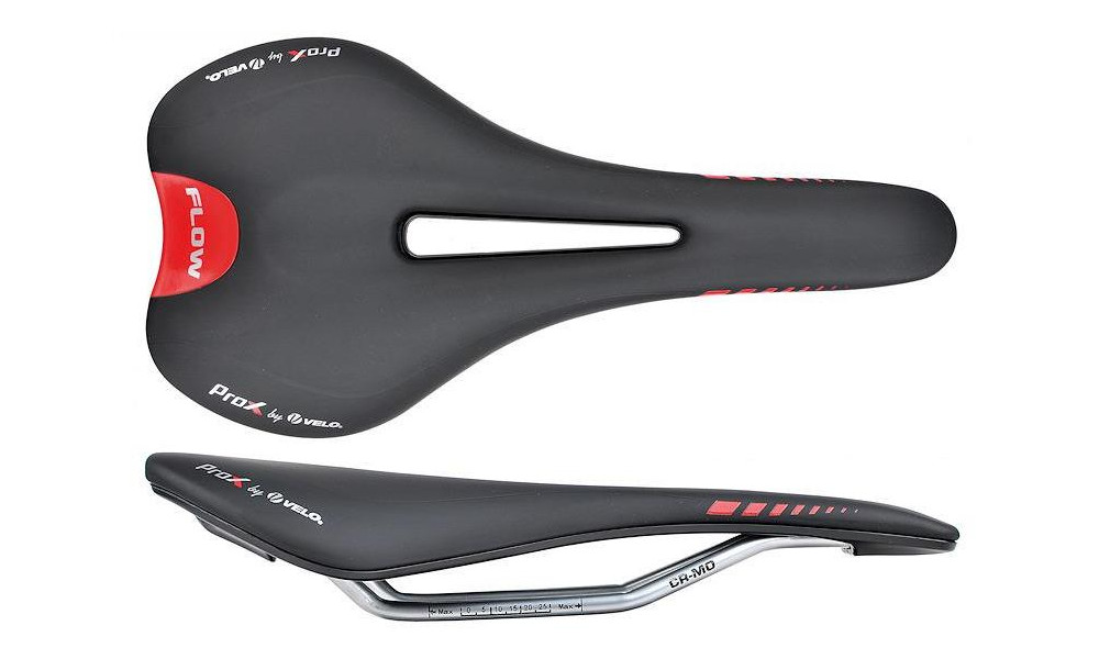 Седло Velo ProX VL-1799 Flow Atoms Airform, Zone Full Cut, Arc Tech - 2