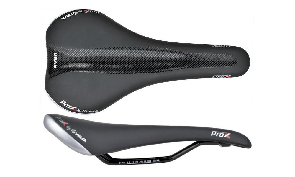 Saddle Velo ProX VL-3421 D1 Zone Base Cut Uran black - 1