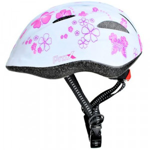 Helmet ProX Spidy white-pink-M (52-56)