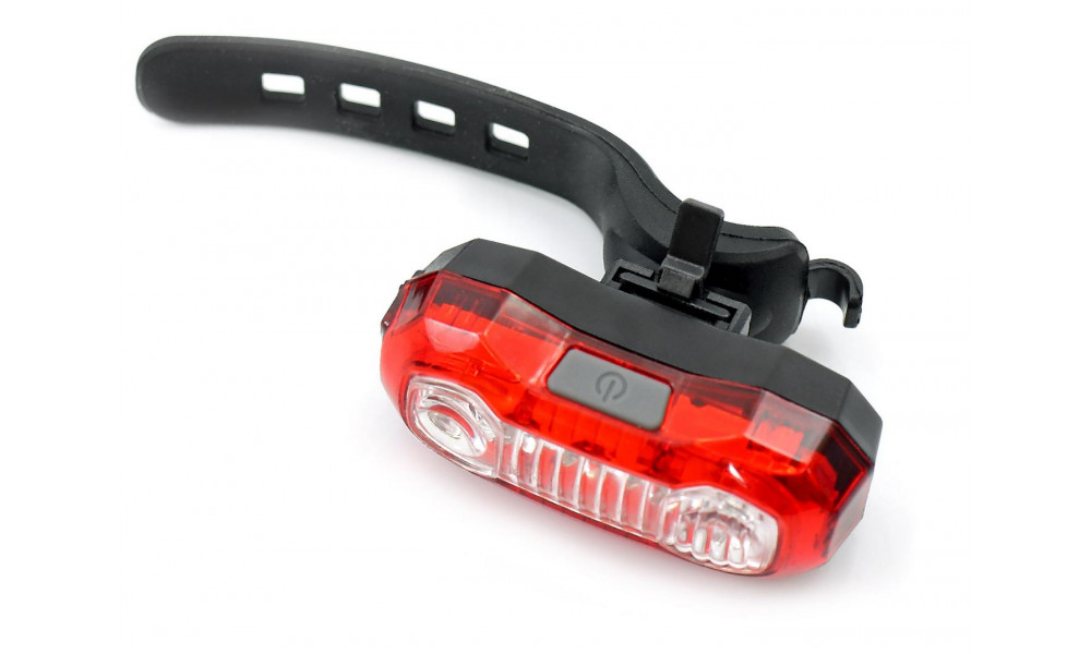 Rear lamp Azimut Rubidium 100lm 0.5W + 2 Super LED USB - 1