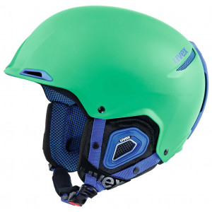 Skiing helmet Uvex JAKK+ octo+ green-blue mat-52-55CM