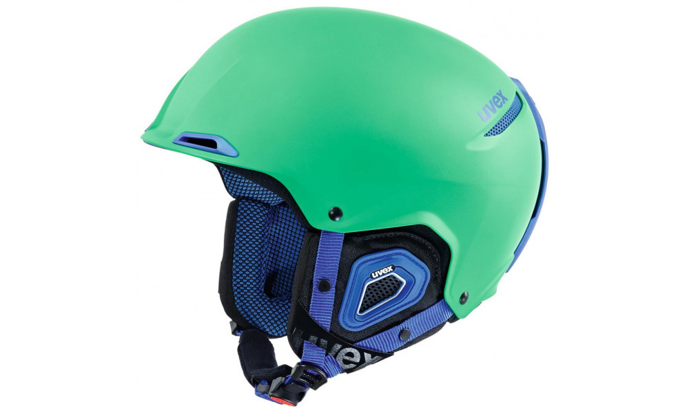 Skiing helmet Uvex JAKK+ octo+ green-blue mat 