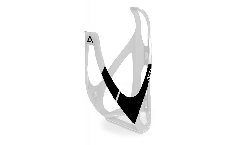 Bottle Cage ACID HPP matt white'n'black 