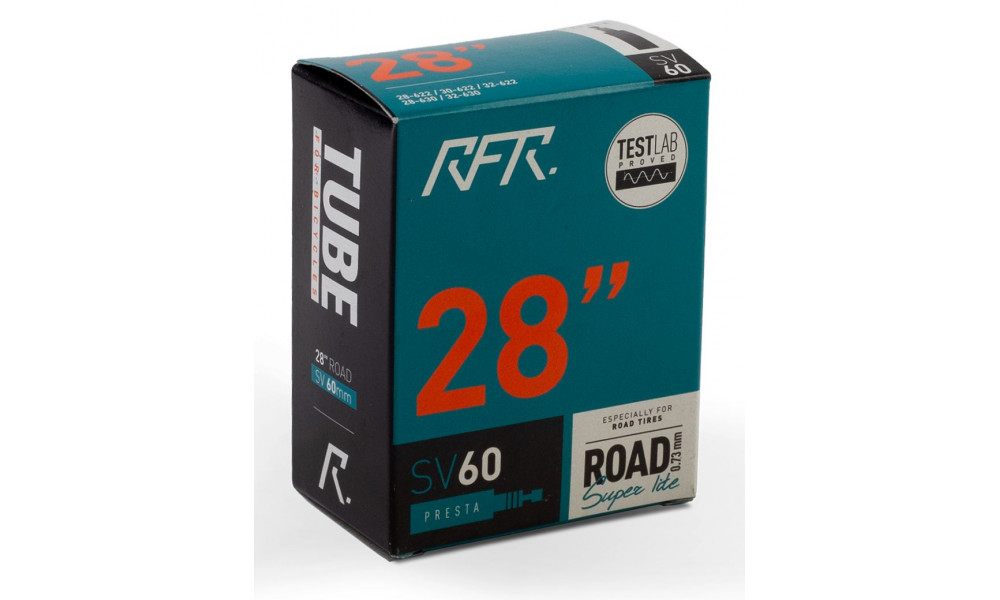 Камера 28" RFR Road 28/32-622/630 Super Lite 0.73mm SV 60 mm 